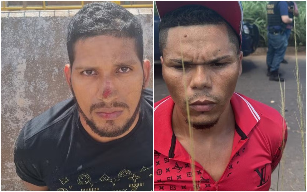  Fugitivos de Mossoró são recapturados — Foto: Divulgação/PF