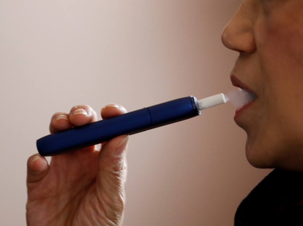 Cigarro eletrônico da Philip Morris  — Foto: Kim Kyung-Hoon/Reuters