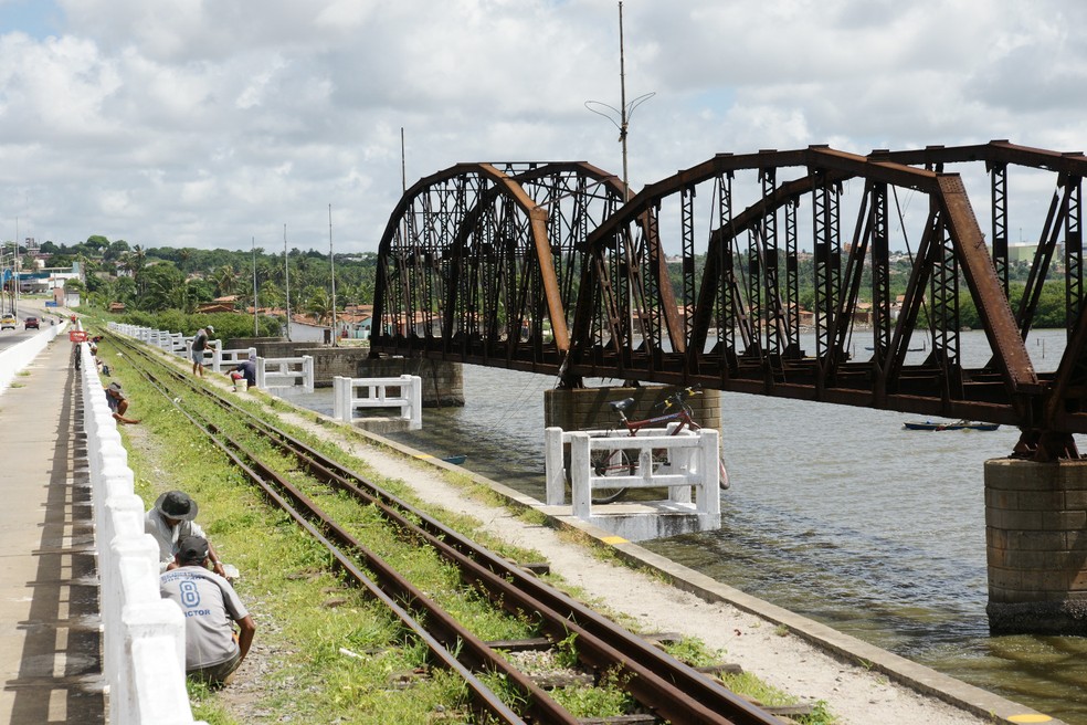 Ponte de ferro de Igapó, em Natal — Foto: Tasso Pinheiro