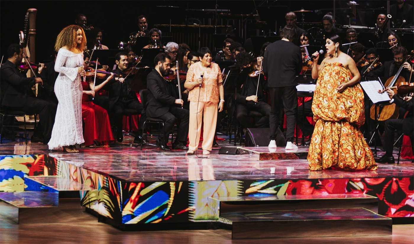 Rachel Reis, Rosa Passos e Assucena se afinam na beleza do 'Concerto do amor' da Orquestra Sinfônica da Bahia