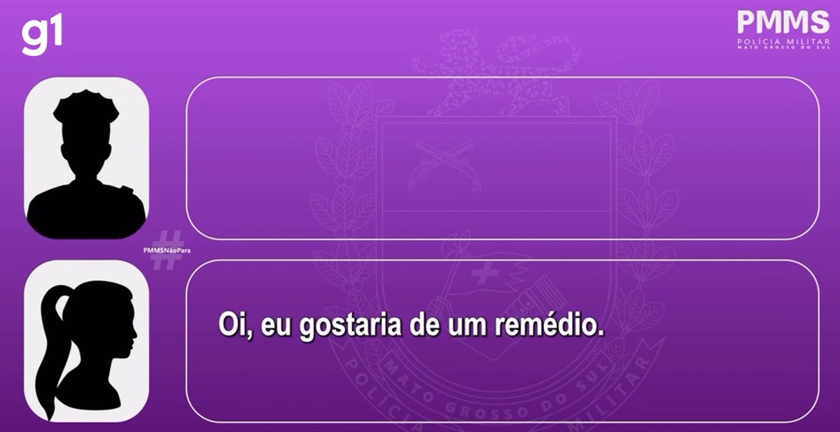 Mulher pede dipirona para denunciar violência doméstica em MS; ouça áudio
