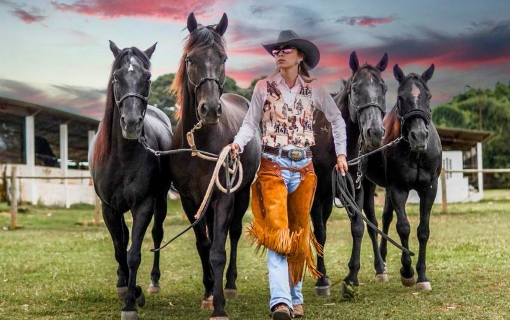 De baia improvisada a palestrante internacional: conheça a trajetória da empresária do ramo de cavalos de elite que começou a empreender aos 7 anos