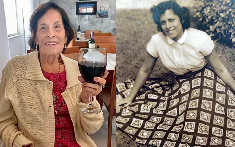 Dona Lalu nasceu em Alagoas e mora na Bahia desde 1965 — Foto: Arquivo Pessoal