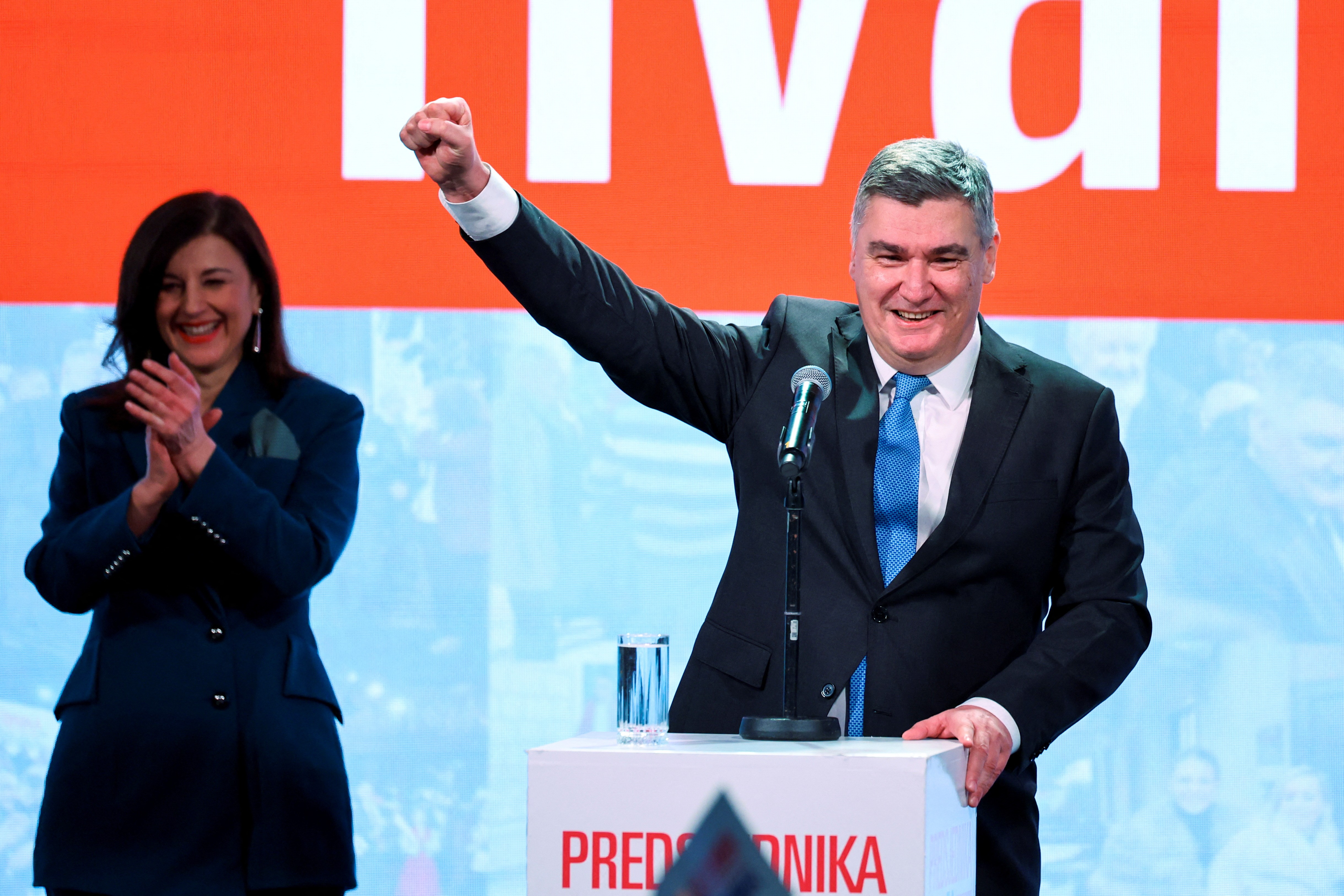 Com margem esmagadora, presidente Zoran Milanović é reeleito no segundo turno na Croácia