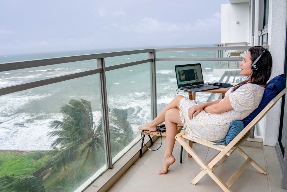 Home office trabalho remoto — Foto: Pexels