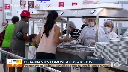 Veja movimentação do restaurante comunitário de Palmas