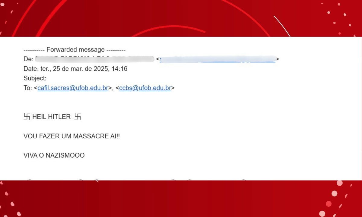 Suspeito investigado por apologia ao nazismo ameaçou fazer 'massacre' em três universidades da Bahia