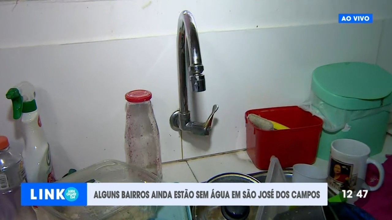 Falta de água em São José dos Campos: entenda como funciona a retomada do abastecimento