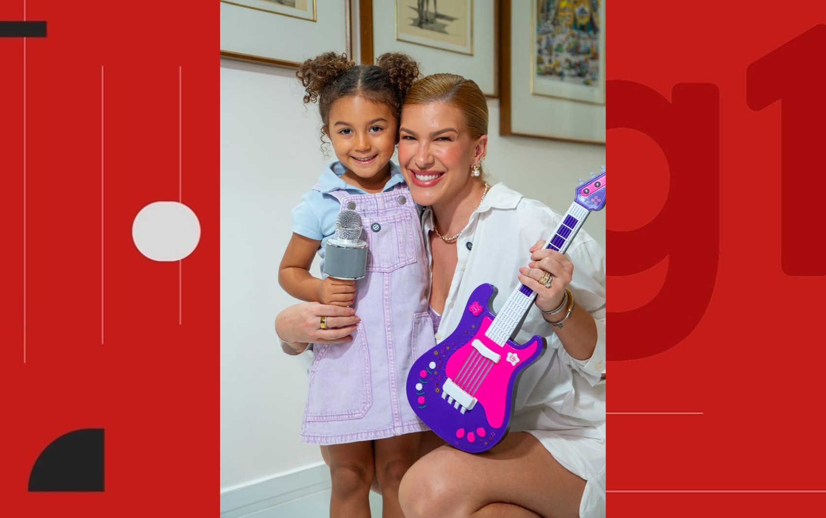 Filha de Lore Improta e Leo Santana lança música infantil sobre preservação ambiental