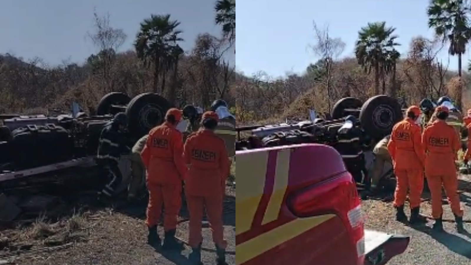 Motorista de caminhão morre em acidente na BR-316, no Centro-Norte do Piauí