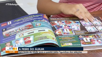 Missão de completar álbum de figurinhas mobiliza pessoas de todas as idades
