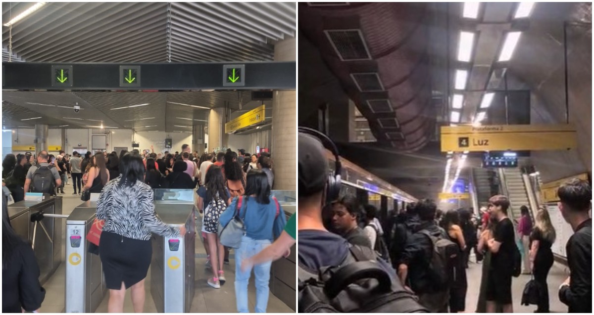 Problema na estação Vila Sônia da Linha 4-Amarela do Metrô afeta a circulação de trens