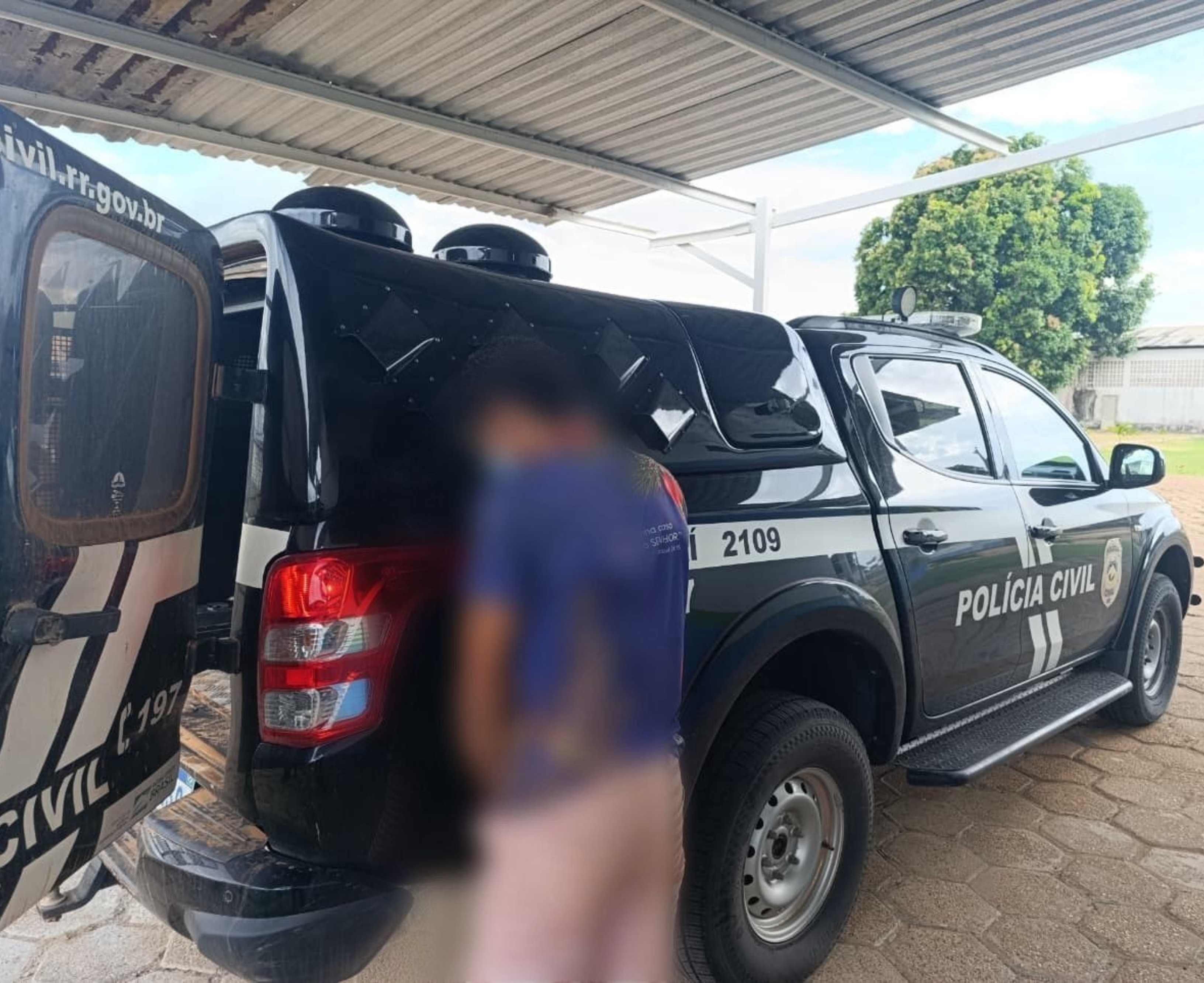 Homem conhecido como 'Açougueiro' é preso por furtar casa, invandir outra residência e ameaçar moradores em Mucajaí