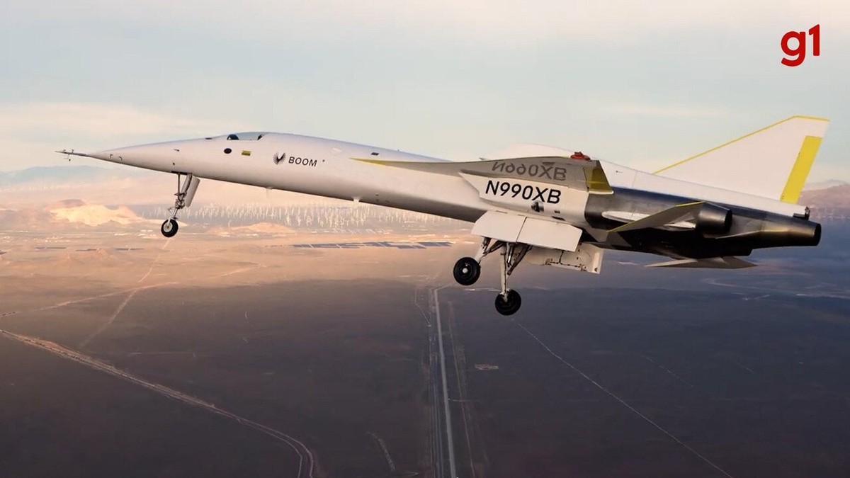 VIDEO: XB-1 supersonic plane makes first flight, as a test for a future successor to Concorde