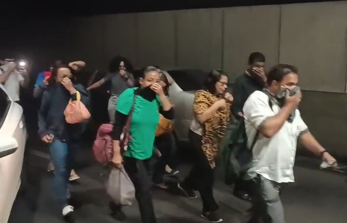 Rio tem manhã de caos no trânsito após incêndio em ônibus e acidentes interditarem 2 túneis