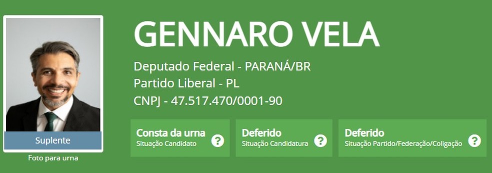 Gennaro Vela Neto — Foto: Reprodução