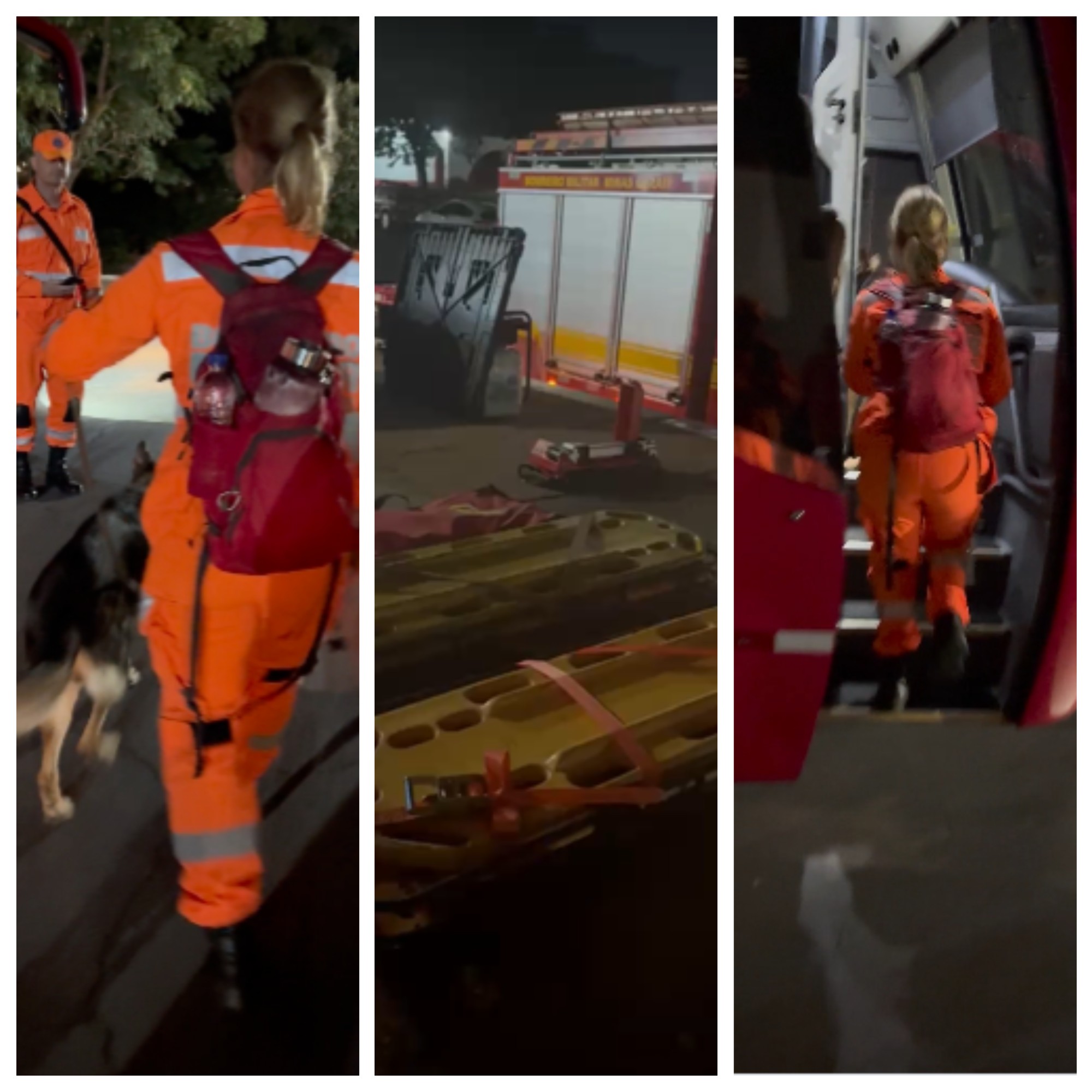 Bombeiros de MG integram missão brasileira de ajuda à Venezuela após terremotos; VÍDEO