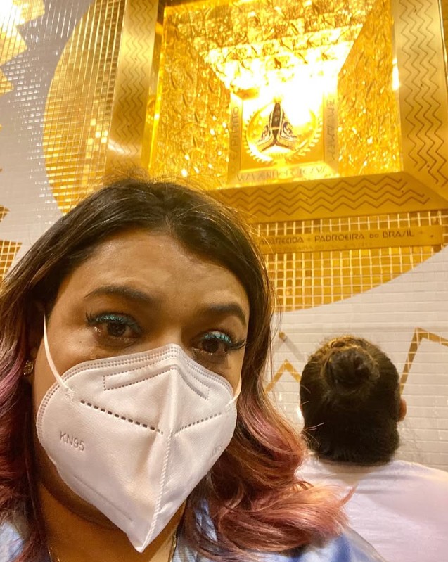 Preta Gil era devota de Nossa Senhora e visitou Aparecida diversas vezes: 'nossa Mãezinha'