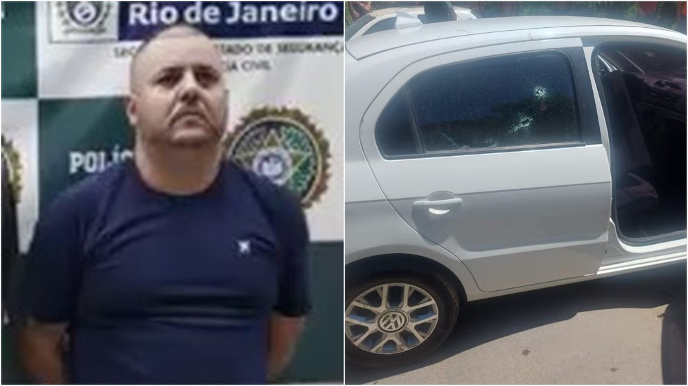 Miliciano Antônio Carlos dos Santos Pinto, o Pit, morto na comunidade Três Pontes — Foto: Reprodução