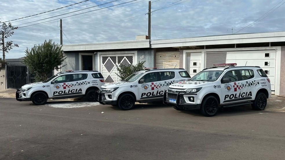 1 de 1
Em Mar&iacute;lia, um homem foi baleado durante a a&ccedil;&atilde;o do Gaeco do Paran&aacute; &mdash; Foto: MPPR/ Divulga&ccedil;&atilde;o