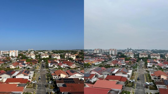 VÍDEO: Manaus fica encoberta por fumaça pela 3ª vez em menos de 10 dias