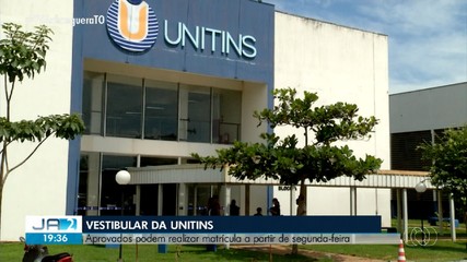 Começa na segunda-feira (20) as matrículas dos aprovados no vestibular da Unitins
