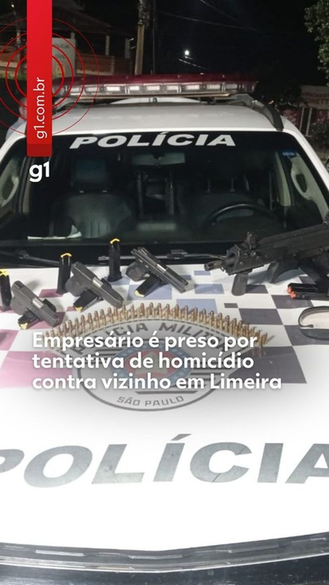 Empresário é preso por tentativa de homicídio de vizinho ...