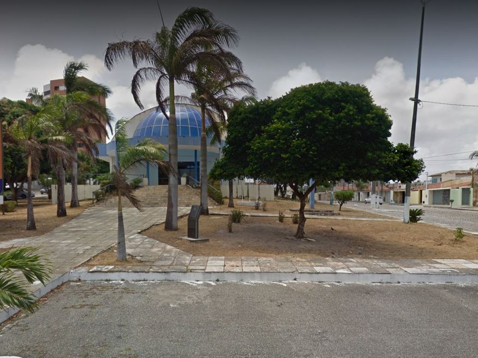 Paróquia de Sant'Ana, em Capim Macio, na Zona Sul de Natal — Foto: Google Street View