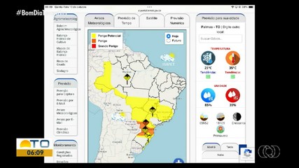Umidade do ar volta a subir em algumas regiões do Tocantins