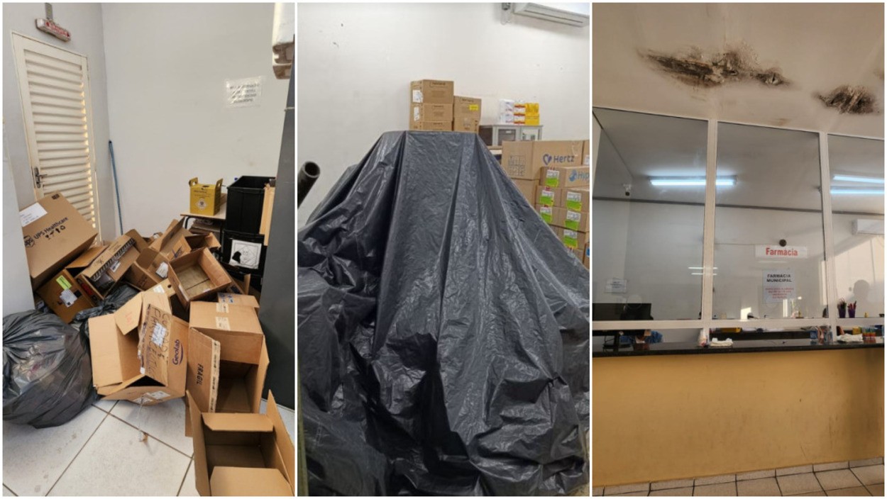 Infiltração, goteiras, fila: TCE flagra irregularidades em 4 farmácias municipais no interior de SP