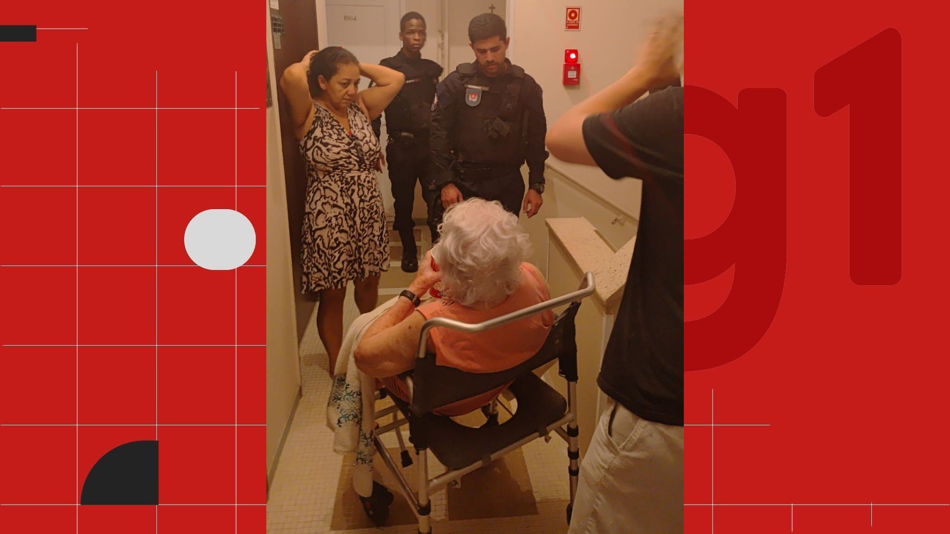 Casal de idosos, de 100 e 93 anos, é resgatado de incêndio em prédio no Centro de Vitória