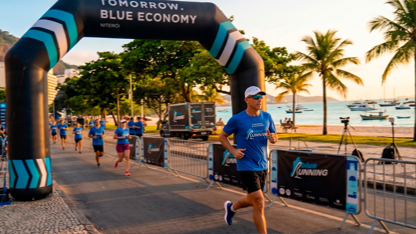 Após conquistar cidade de Niterói, Blue Running chega a sua 2ª edição