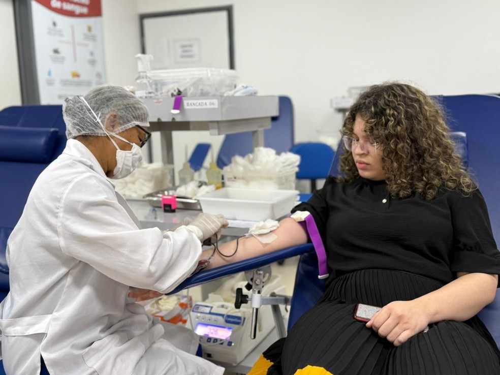 Doação de sangue: cadastro e agendamento poderão ser feitos de forma digital no PI — Foto: Divulgação/Etipi