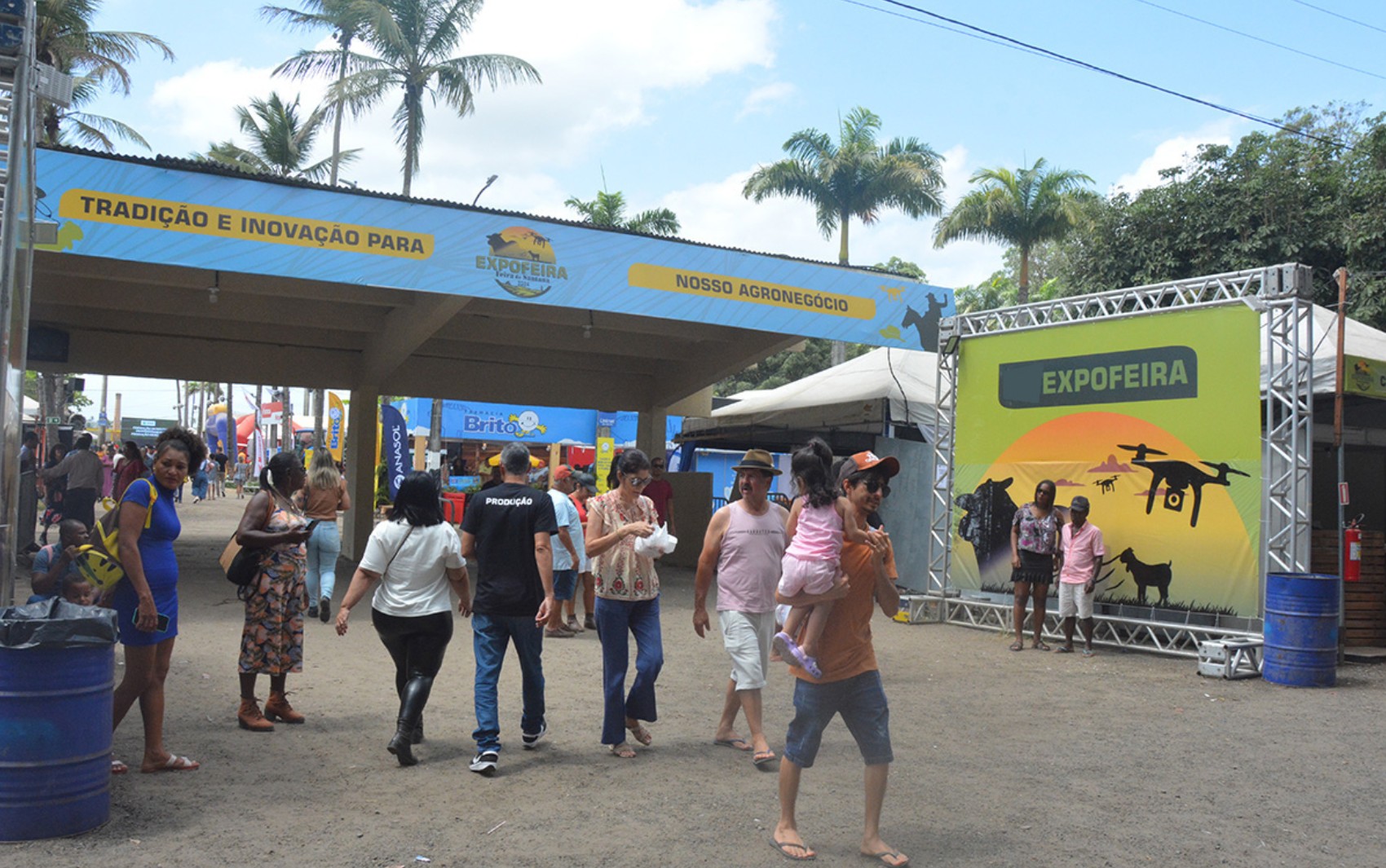 Expofeira acontece de 7 a 14 de setembro em Feira de Santana; evento reúne animais e cultura regional