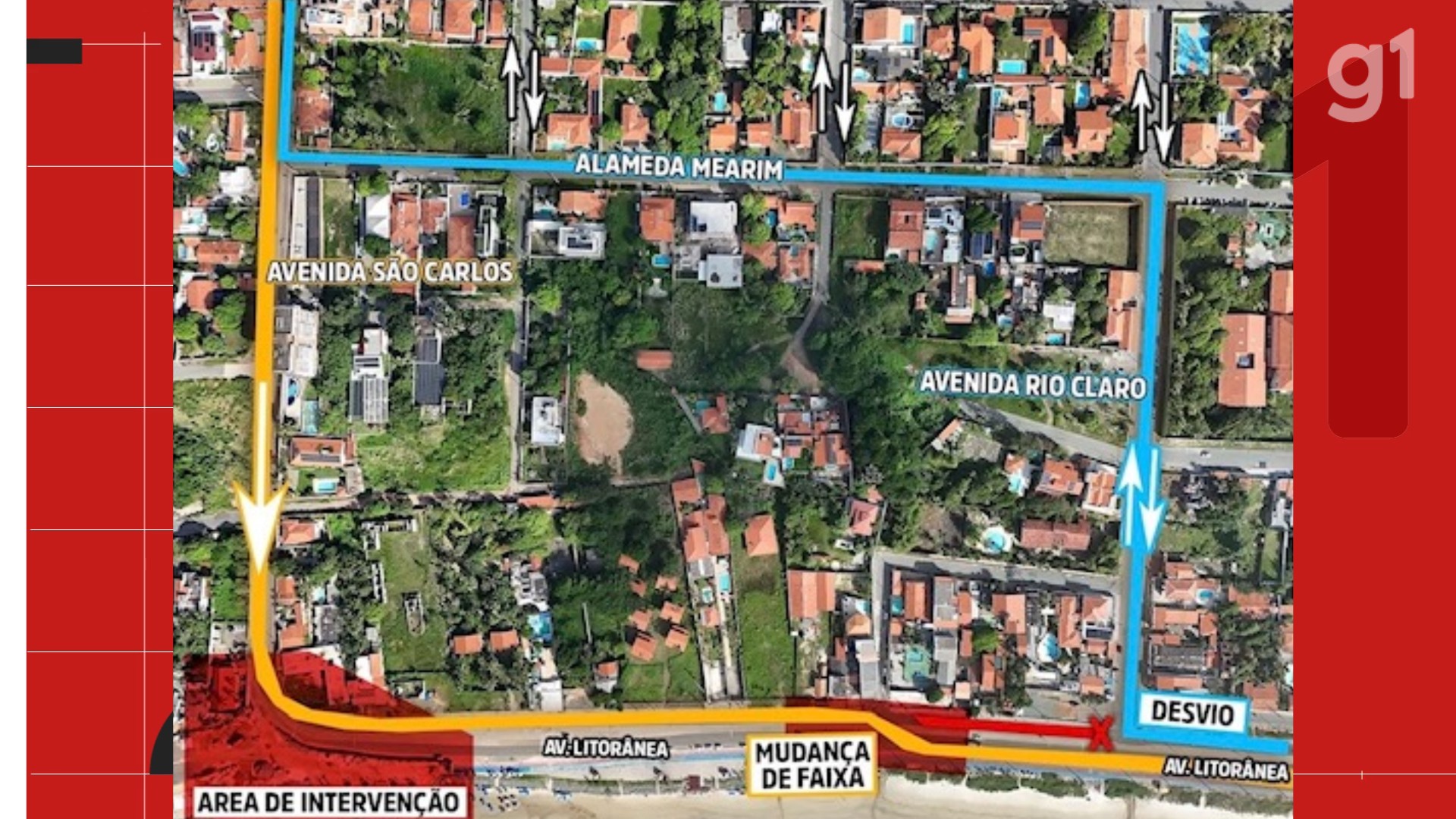 Obras na Avenida Litorânea alteram trânsito no Olho d’Água até agosto em São Luís; veja como fica 