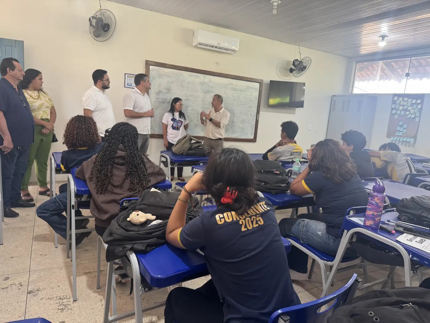 Seduc realiza visita técnica à regional de Santarém e reforça diálogo com a comunidade escolar