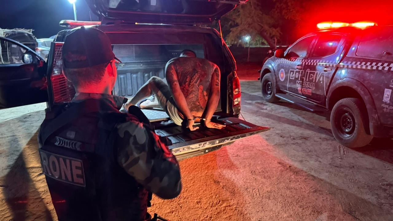 Chefe de facção foragido em três estados é preso no Piauí