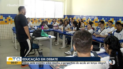 Palmas recebe seminário para discutir os desafios da educação em tempo integral