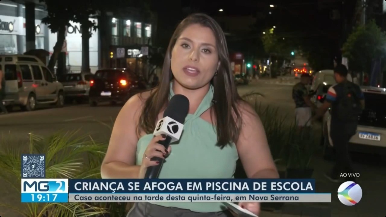 Estudante de 8 anos se afoga na piscina da escola, mas é resgatado a tempo em Nova Serrana