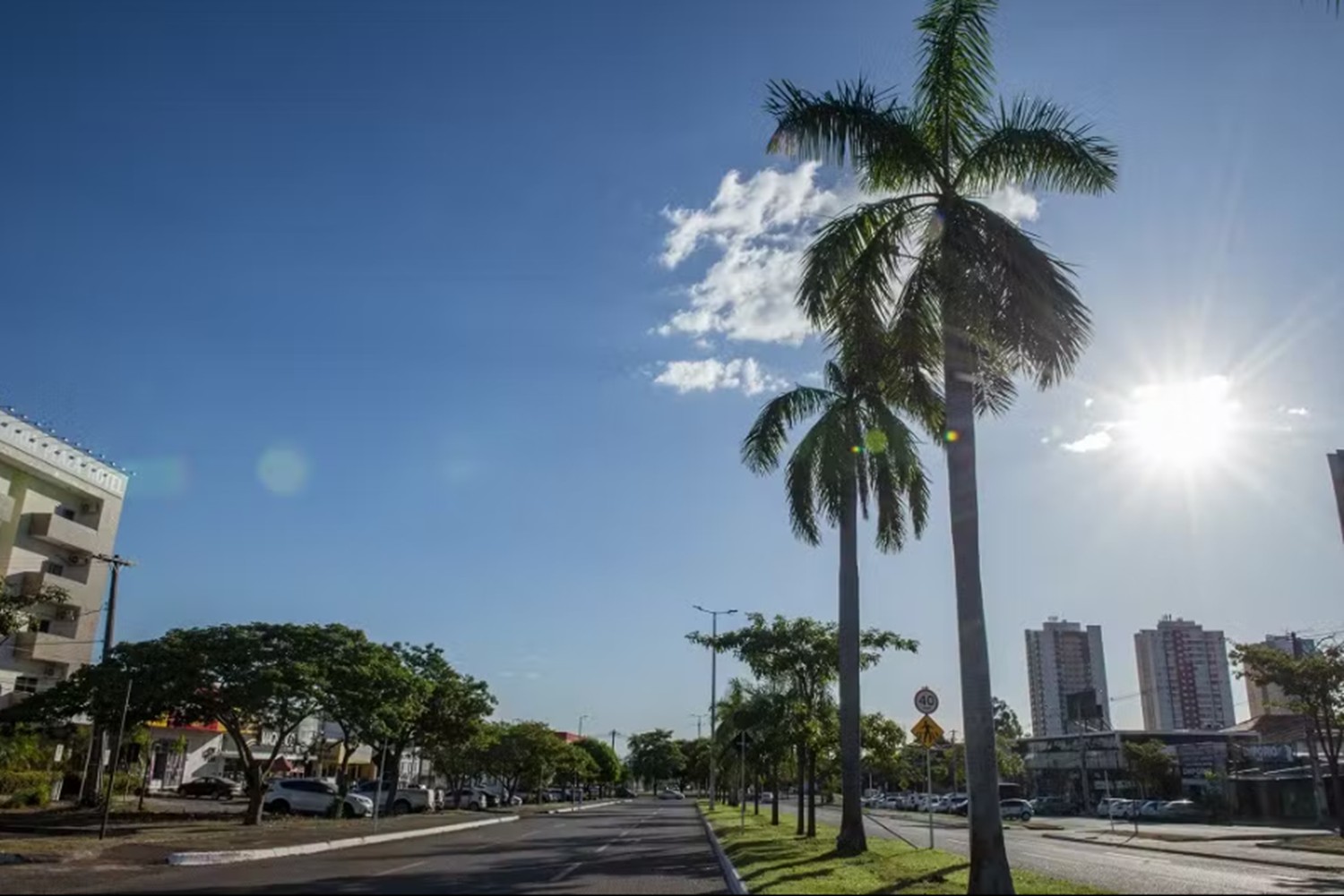 Inmet prevê temperaturas altas e umidade baixa durante a semana no Tocantins