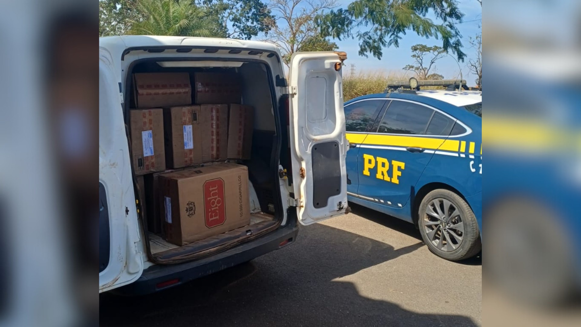 'Perdi': Homem confessa contrabando de cigarros paraguaios e é preso com carga de 25 mil maços em MG