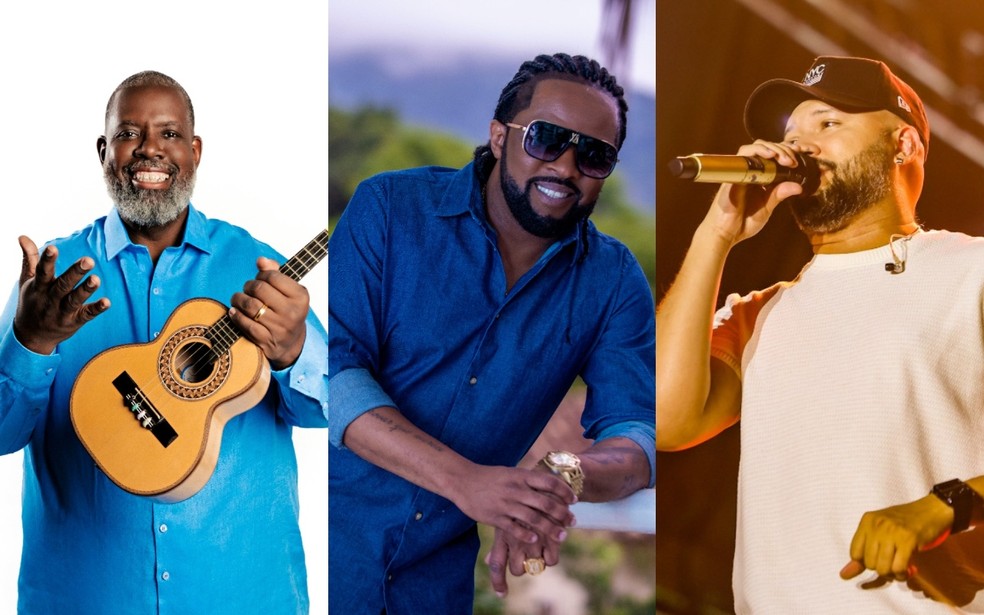 Sesc celebra 80 anos com show de Périclesm, Xande de Pilares e Uendel Pinheiro — Foto: Foto: Divulgação