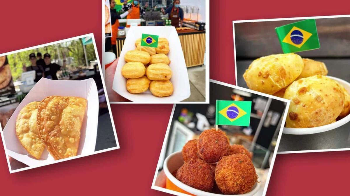 
Qual é o nome da coxinha em inglês? Brasileiros em NY traduzem salgado, faturam alto com delivery e produzem até 200 mil por mês