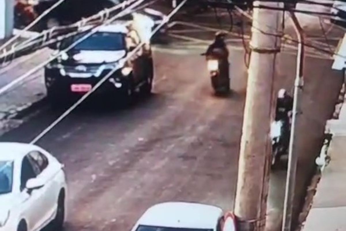 VÍDEO: Homem é baleado durante tentativa de roubo de carro de luxo em Piracicaba