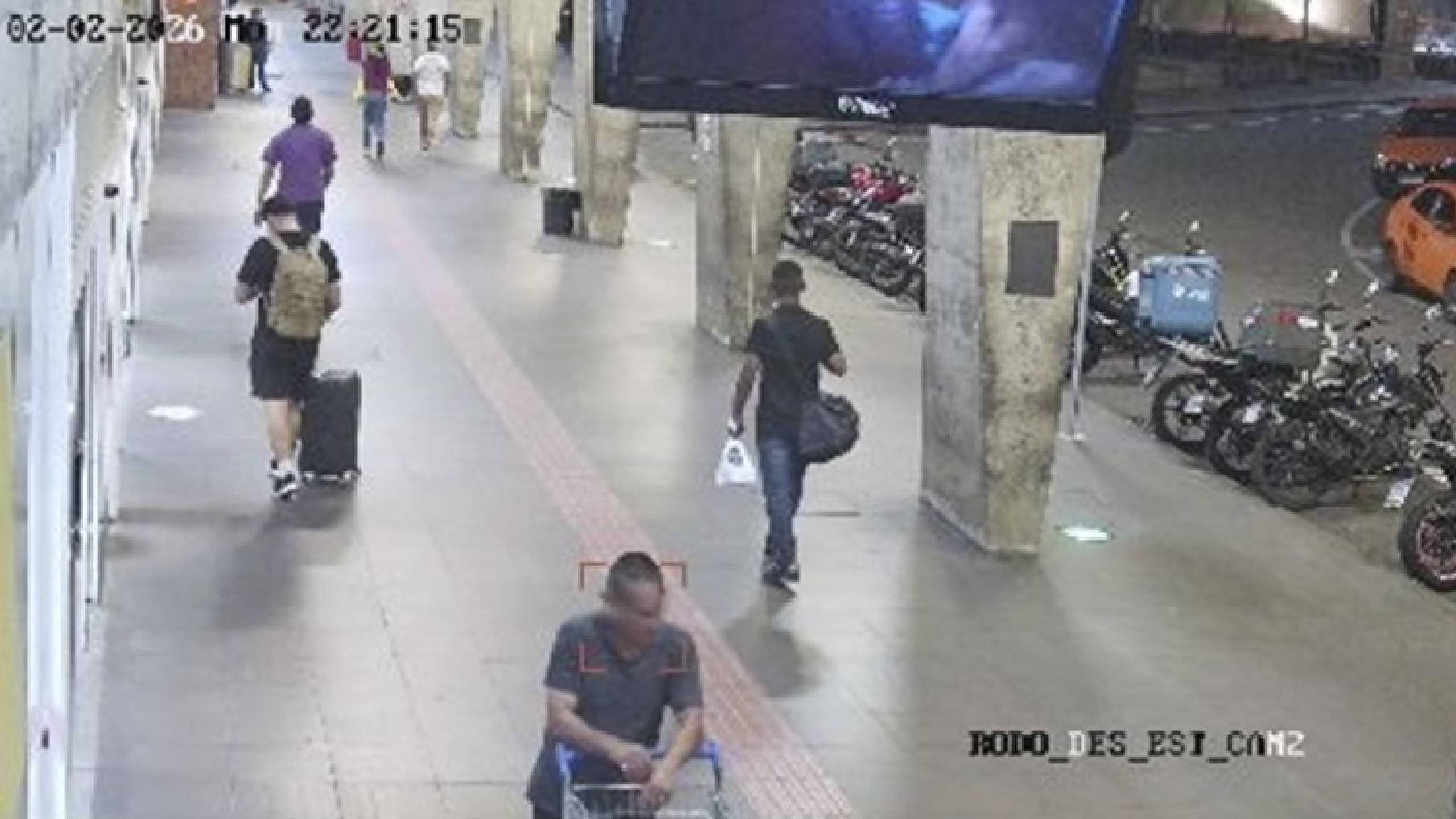 Foragido por estupro de vulnerável é preso após ser reconhecido por câmeras na rodoviária de Curitiba