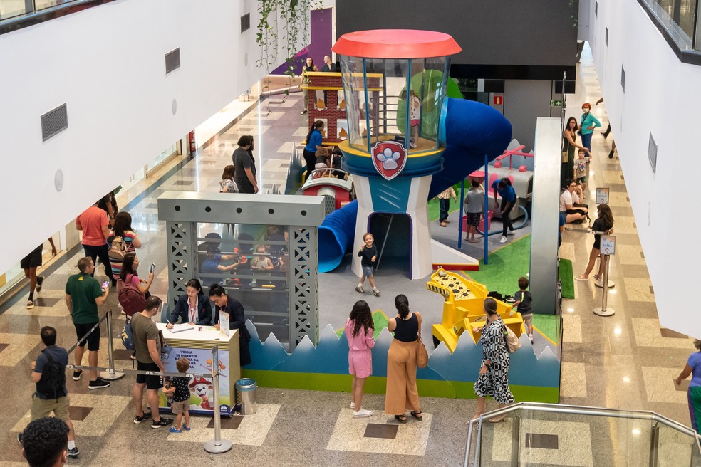 Arena Patrulha Canina no Brasília Shopping — Foto: Divulgação