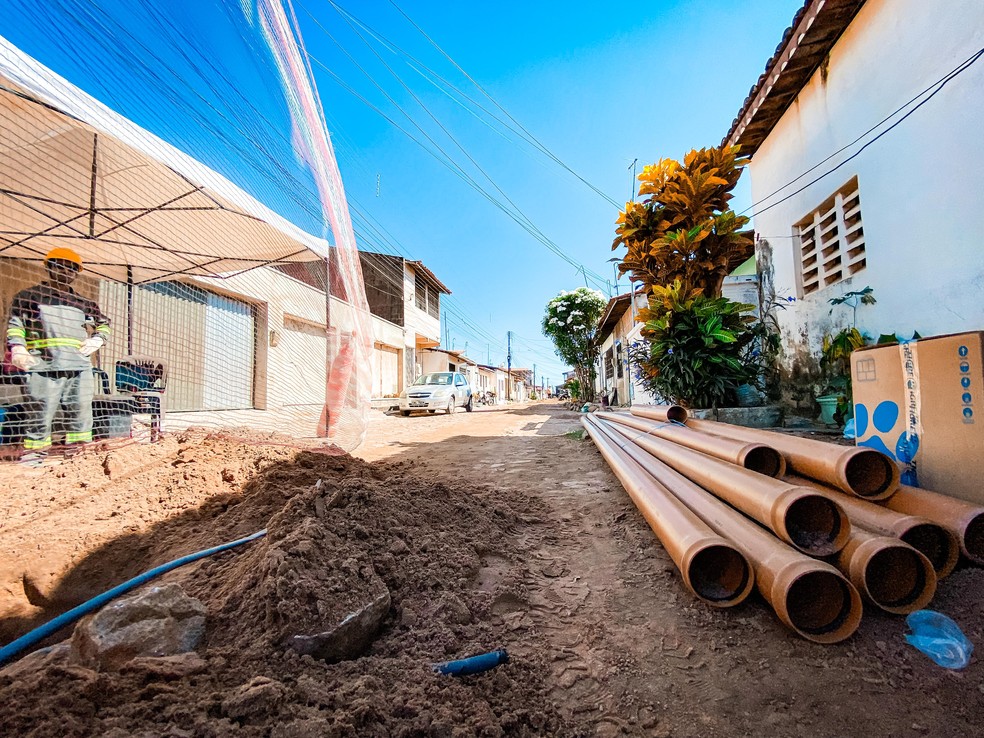 Cagece e Ambiental Ceará querem aumentar redes de esgoto na RMF de Fortaleza e do Cariri — Foto: Esdras Nogueira/Ambiental Ceará.