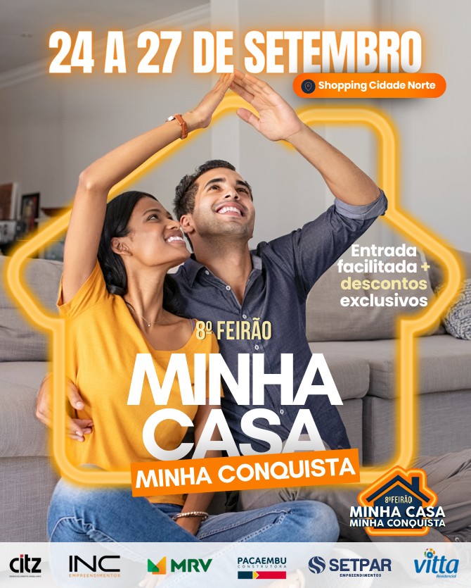 Feirão Minha Casa Minha Conquista volta a Rio Preto com descontos exclusivos