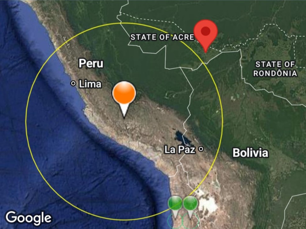 Imagem ilustrativa sobre Terremoto de 6,7 na costa peruana deixa 3 feridos e acende alerta sísmico