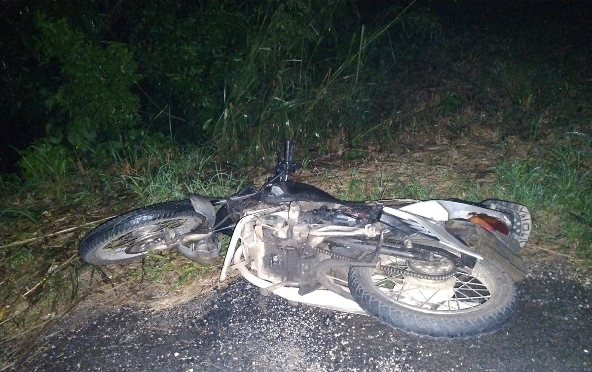 Motociclista morre em acidente entre moto e carro na MG-126 